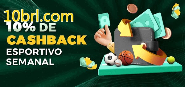 10% de bônus de cashback na 10brl.com